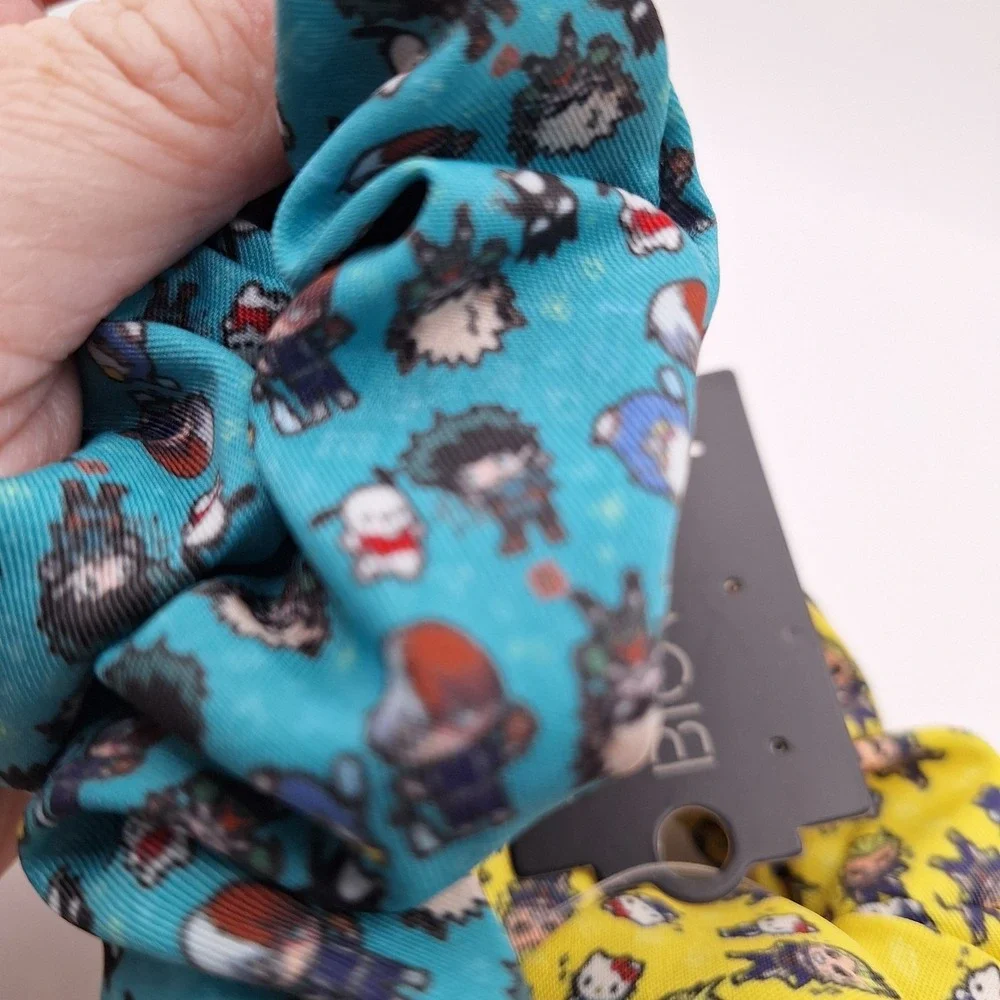 2019 My Hero Academia x Hello Kitty and Friends Scrunchy Set Sample Sets